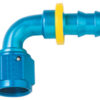 FRAGOLA Hose Fitting #10 90 Deg Push Lock 209010