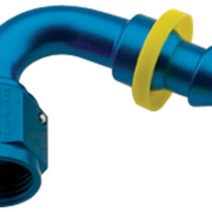 FRAGOLA Hose Fitting #8 120 Deg Push Lock 212008