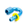 FRAGOLA Hose Fitting #6 180 Deg Push Lock 218006