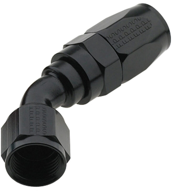 Fragola -12AN x 45 Degree x 1 5/16 - 12 (16) Hose End - Black main image 1