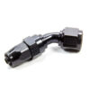 FRAGOLA Hose Fitting #8 45 Deg. to #6 Hose Black 224507-BL