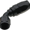 FRAGOLA Hose Fitting #6 60 Deg Pro-Flow Black 226006-BL