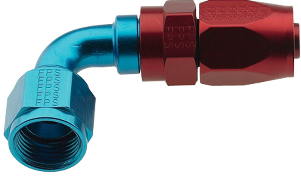 FRAGOLA Hose Fitting #6 90 Deg Pro-Flow 229006