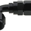 FRAGOLA Hose Fitting #8 90 Deg Pro-Flow Black 229008-BL