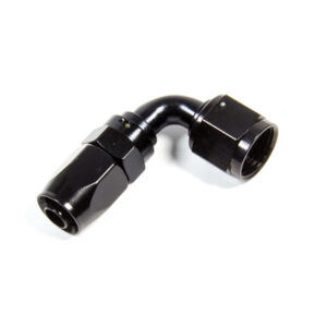 FRAGOLA Hose Fitting #10 90 Deg. to #8 Hose Black 229009-BL