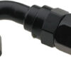 FRAGOLA Hose Fitting #6 120 Deg Pro-Flow Black 231206-BL