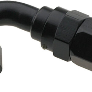 FRAGOLA Hose Fitting #12 120 Deg Pro-Flow Black 231212-BL