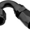 FRAGOLA Hose Fitting #16 150 Deg Pro-Flow Black 231516-BL