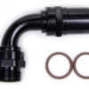 FRAGOLA #12 Race-Rite Crimp-On Hose End 90-Degree 2609012-RAD