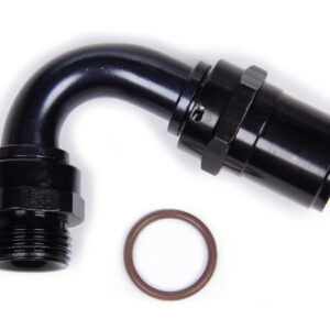 FRAGOLA #12 Race-Rite Crimp-On Hose End 120-Degree 2612012-RAD