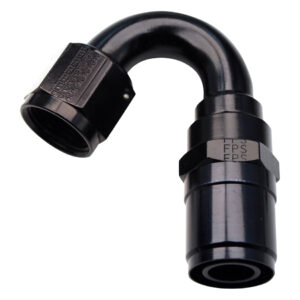 FRAGOLA #6 Race-Rite Crimp-On Hose End 150-Degree 2615006