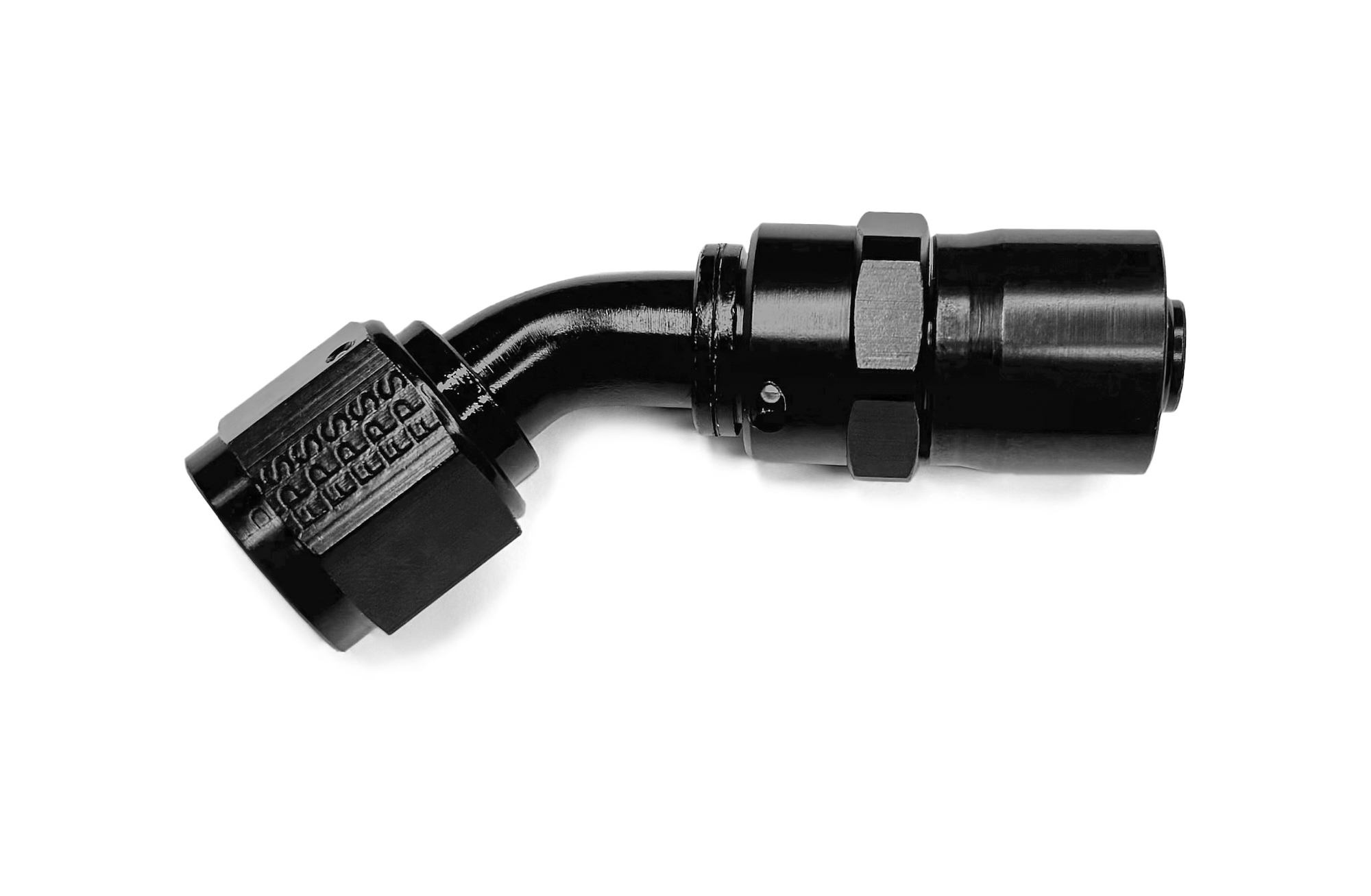 FRAGOLA #12 45 Degree Hose Fitting - Crimp Style 3104512