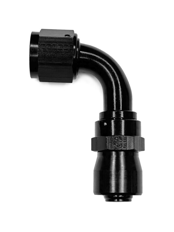 Fragola -12AN Race-Rite Crimp-On Hose End 90 Degree