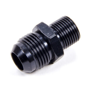 FRAGOLA Straight Adapter Fitting #10 x 18mm x 1.50 Black 461018-BL