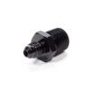 FRAGOLA Straight Adapter Fitting #4 x 3/8 MPT Black 481644-BL