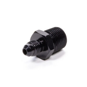FRAGOLA Straight Adapter Fitting #4 x 3/8 MPT Black 481644-BL