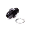 FRAGOLA Trans Adapter Fitting #6 x 1/4 MPT Black 481670-BL