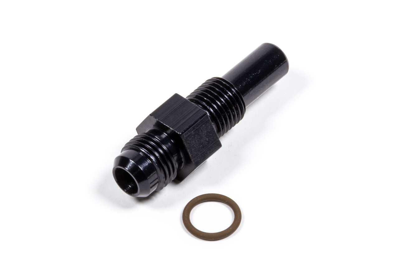 FRAGOLA #6 X 1/4 NPS Trans Fitting For 4L80E Trans 481672-BL
