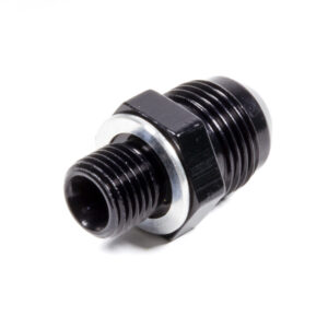 FRAGOLA #8 x 1/4nps Transmission Fitting Black 481673-BL