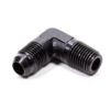 FRAGOLA 90 Deg Adapter Fitting #4 x 1/8 MPT Black 482204-BL