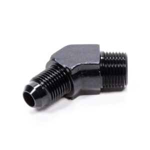 FRAGOLA 45 Deg Adapter Fitting #6 x 1/2 MPT Black 482368-BL