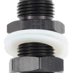 FRAGOLA #10 Fuel Cell Bulkhead Fitting Black 483110-BL