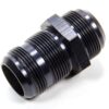 FRAGOLA Str Bulkhead Fitting #20 Black 483220-BL
