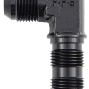 FRAGOLA #3 x 90 Deg Bulkhead Fitting Black 483303-BL