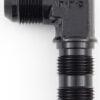 FRAGOLA #8 x 90 Deg Bulkhead Fitting Black 483308-BL