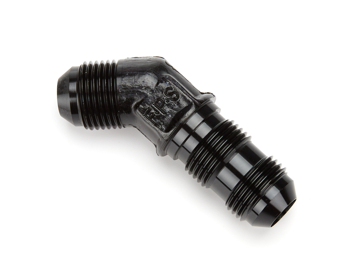 FRAGOLA 8an 45-Degree Bulkhead Fitting - Black 483708-BL