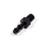 FRAGOLA 1/4 Hose Barb X 1/8 MPT Fitting Black 484004-BL