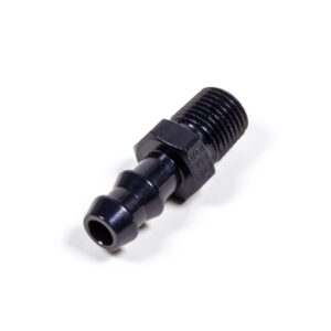 FRAGOLA 3/8 Hose Barb X 1/4 MPT Fitting Black 484006-BL
