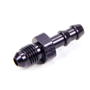 FRAGOLA #4 X 1/4 Hose Barb Fitting Black 484104-BL