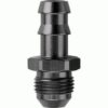 FRAGOLA #12 X 3/4 Hose Barb Fitting Black 484112-BL