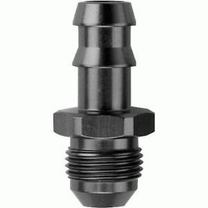 FRAGOLA #12 X 3/4 Hose Barb Fitting Black 484112-BL