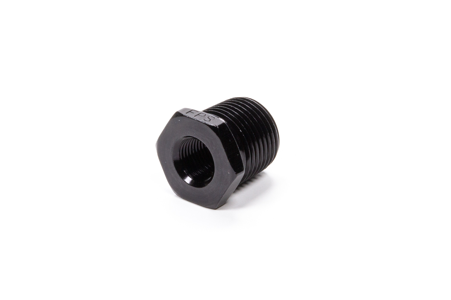 FRAGOLA 1/8 x 3/8 Pipe Reducer Bushing Black 491203-BL
