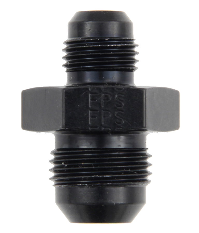 FRAGOLA #6 x #8 Male Reducer Fitting Black 491912-BL