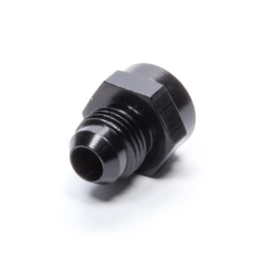 FRAGOLA #6 x1/2-20 Female Inv. Flare Fittting Black 491940-BL