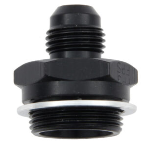 FRAGOLA Male Adapter Fitting #6 x 7/8-20 Dual Feed Bl 491952-BL