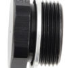 FRAGOLA Inlet Plug 7/8-20 Blank Black 491980-BL