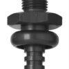 FRAGOLA 6an to Ford EFI .550 Shank Fitting Black 491985-BL