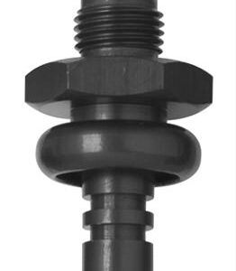 FRAGOLA 6an to Ford EFI .550 Shank Fitting Black 491985-BL