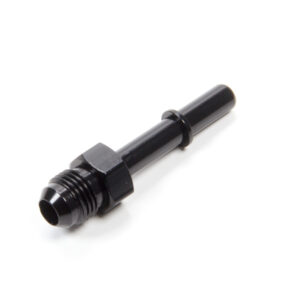FRAGOLA EFI Fuel Adapter Fitting #6 x 5/16  Black 491993-BL