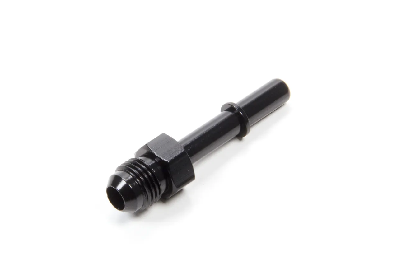 FRAGOLA EFI Fuel Adapter Fitting #6 x 5/16 Black 491993-BL