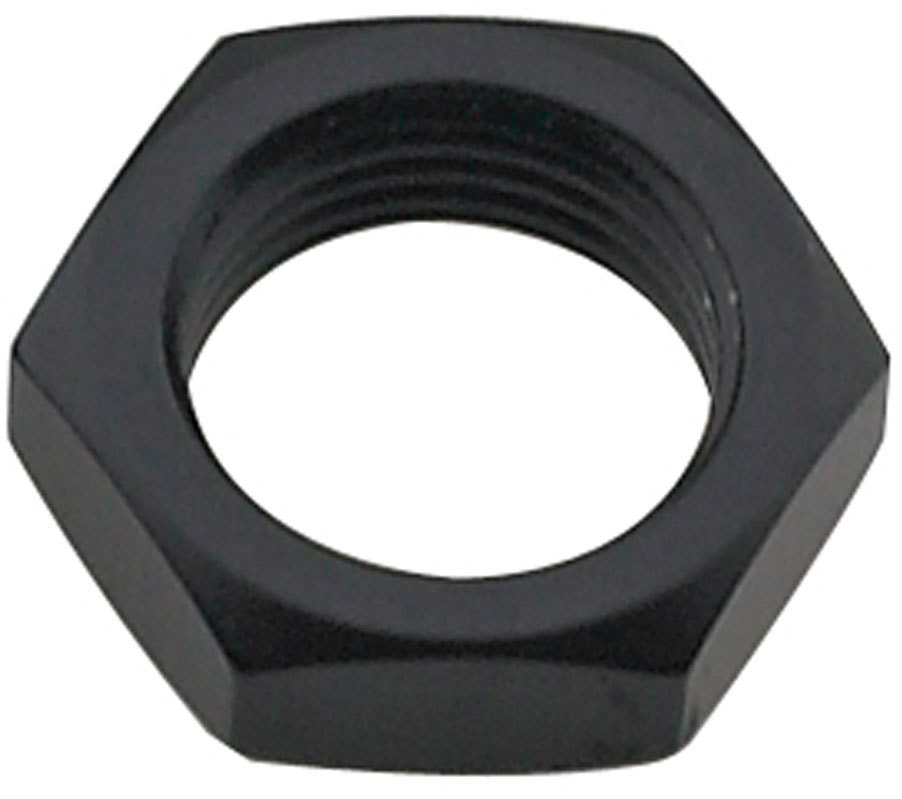 FRAGOLA Bulkhead Nut #12 Black 492412-BL