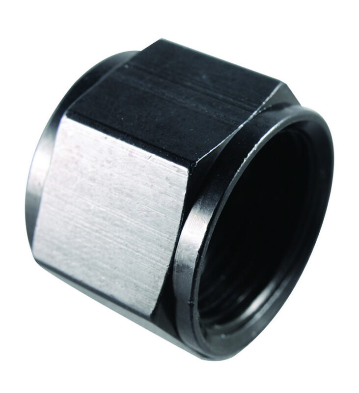 Fragola 491970-BL Black AN Fitting -6 AN Male To 14mm X 1.5 Female Adapter