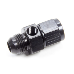 FRAGOLA Gauge Adapter Fitting #8 Male to #8 Female Black 495006-BL