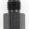 FRAGOLA Gauge Adapter Fitting #3 x 1/8 FPT Str Black 495020-BL