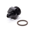 FRAGOLA #4 x 3/4-16 (#8) Radius O-Ring Fitting Black 495111-BL