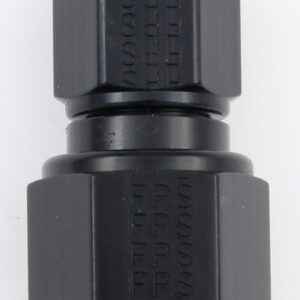 FRAGOLA #8 x #10 Female Swivel Connector Black 496109-BL